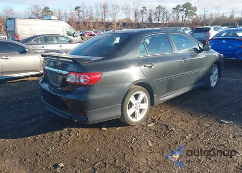 2013 Toyota Corolla S from USA, damaged, VIN 2T1BU4EEXDC117783